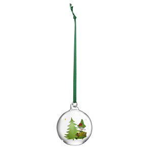 Mumitrolde julekugle - Gran - 7 cm - Med navn