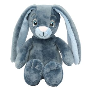 My newborn bunny-Kanin-Bl�-28 cm-med/uden navn