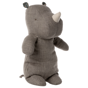 Nsehorn fra Maileg - Safari Friends, Medium, Dark Grey