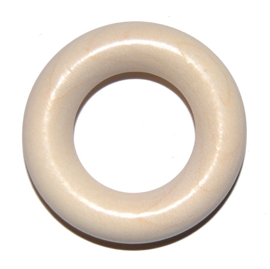 35 mm tr�ringe uden huller Natur