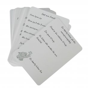 Ekstra kort 10 stk. til Navngivning