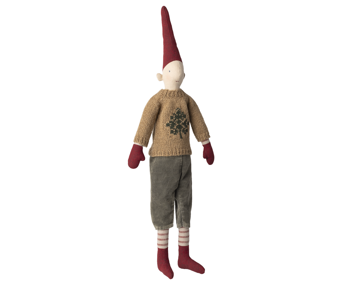 Maileg Nisse, str. 3 - Dreng - Bukser og strikket sweater
