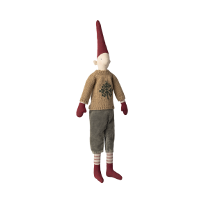 Maileg Nisse, str. 3 - Dreng - Bukser og strikket sweater