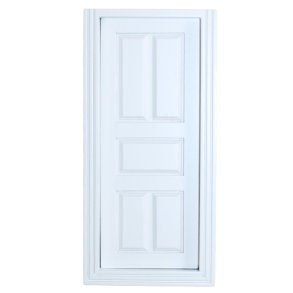 Nissedr i tr-Med hndtag-Hvid