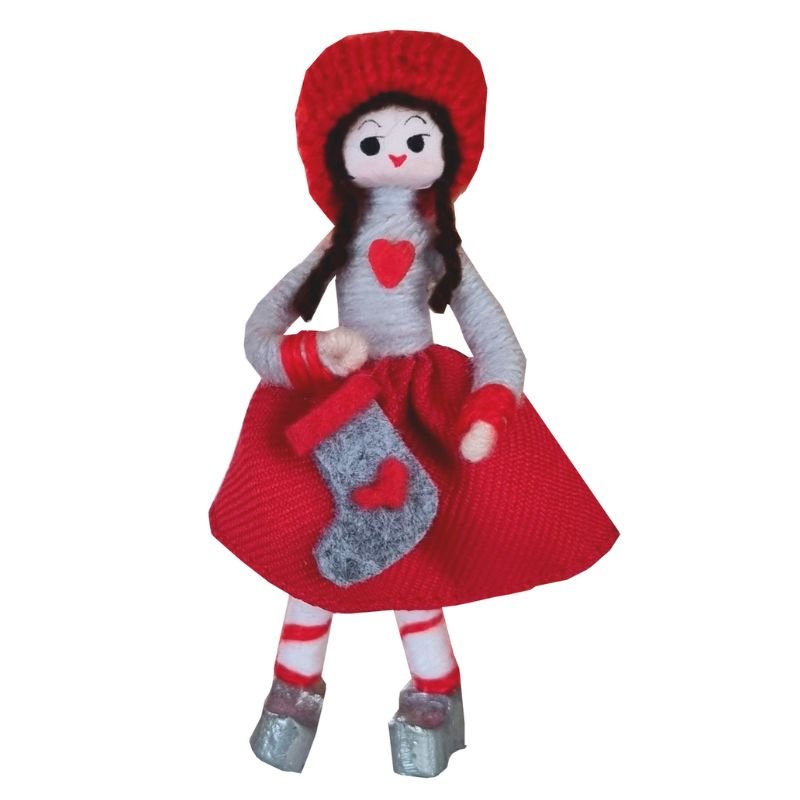 Nissepige med julesok, 2025