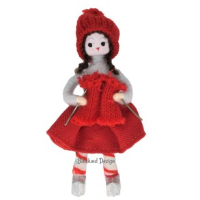 Pige med strikketj 1977