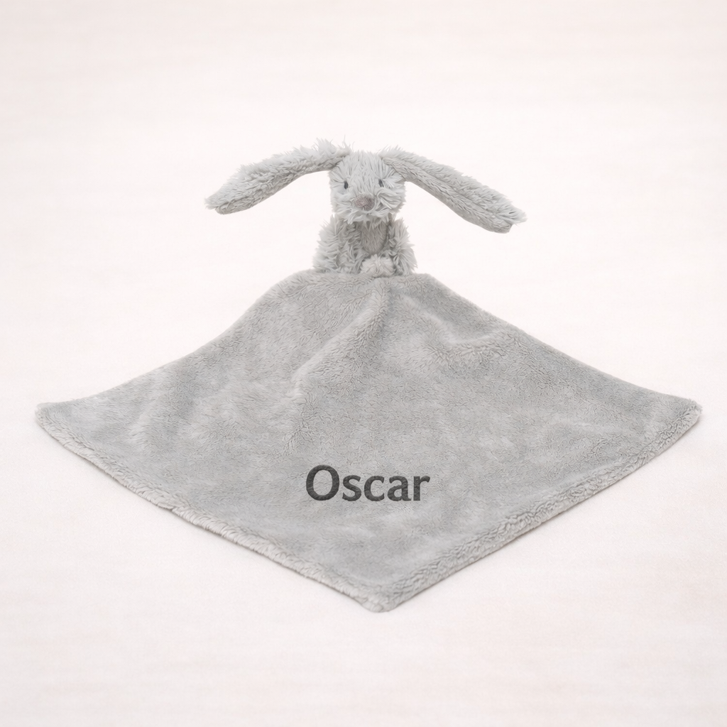 Stor nusseklud, Kaninen Richie, Gr� - med/uden navn