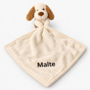 Schmusetuch � Hund � Kan broderes mit Namen