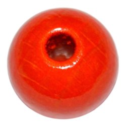 5 stk. - 15 mm runde tr�perler