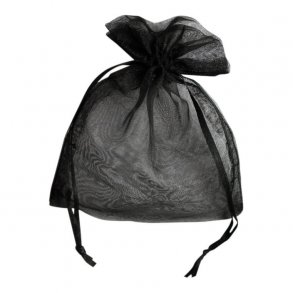 Organzapose 10 x 13 cm - Sort