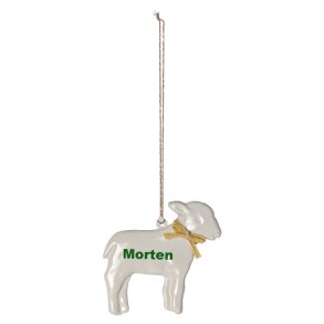 Pskepynt fra Maileg, Lam, Gul, med/uden navn