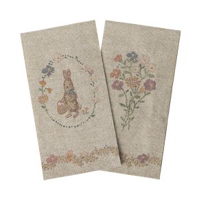 Pskeservietter fra Maileg, 20 stk., Sand/Grn