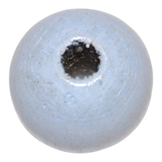 15 stk. - 12 mm runde tr�perler Pastellysebl�