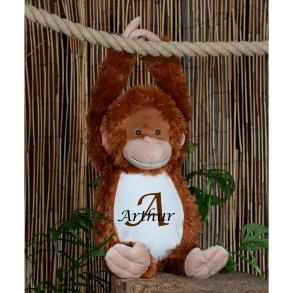 Personlig Orangutang bamse, Med navn