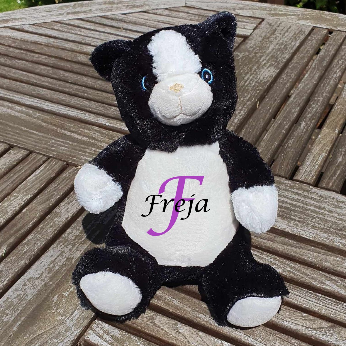 Personlig Kat bamse, Med navn - Bamser & kaniner med navn - Bæklund ...