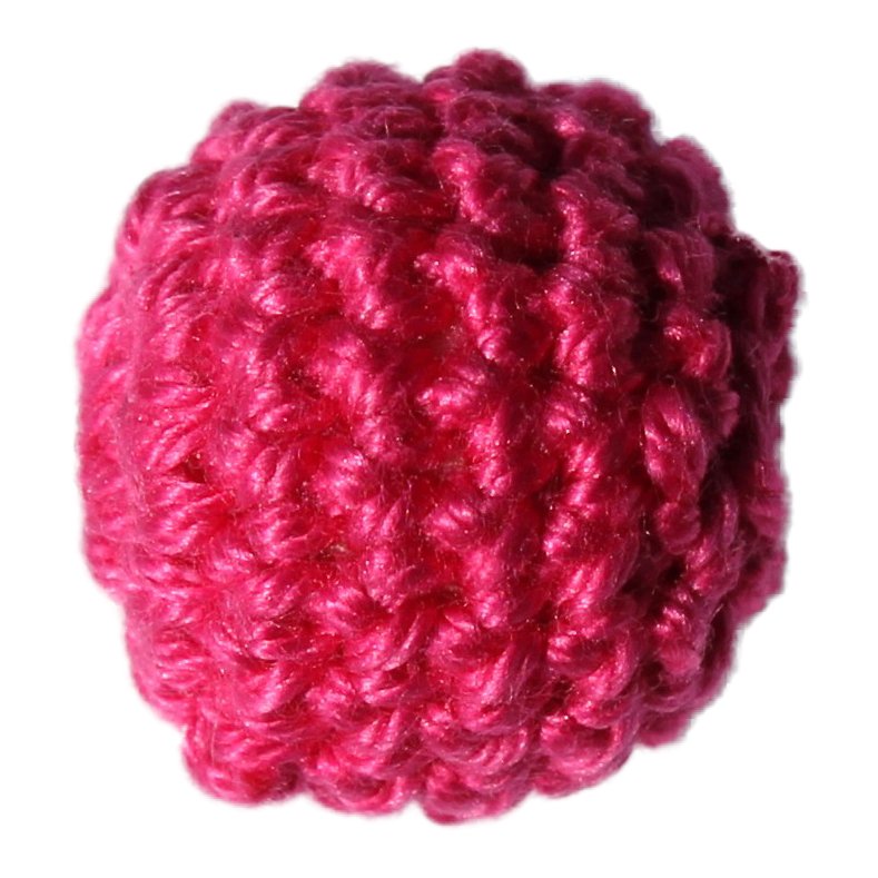 H�klede perler Pink - 100