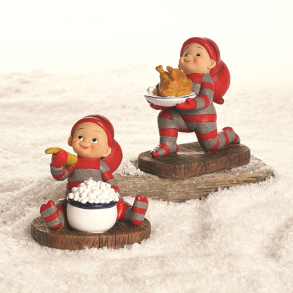 2 stk. Pobra babynisser med mad