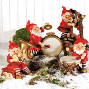 Pobra musikskovmnd - 4 stk.