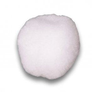 10 mm Pompom-100 stk-Hvid