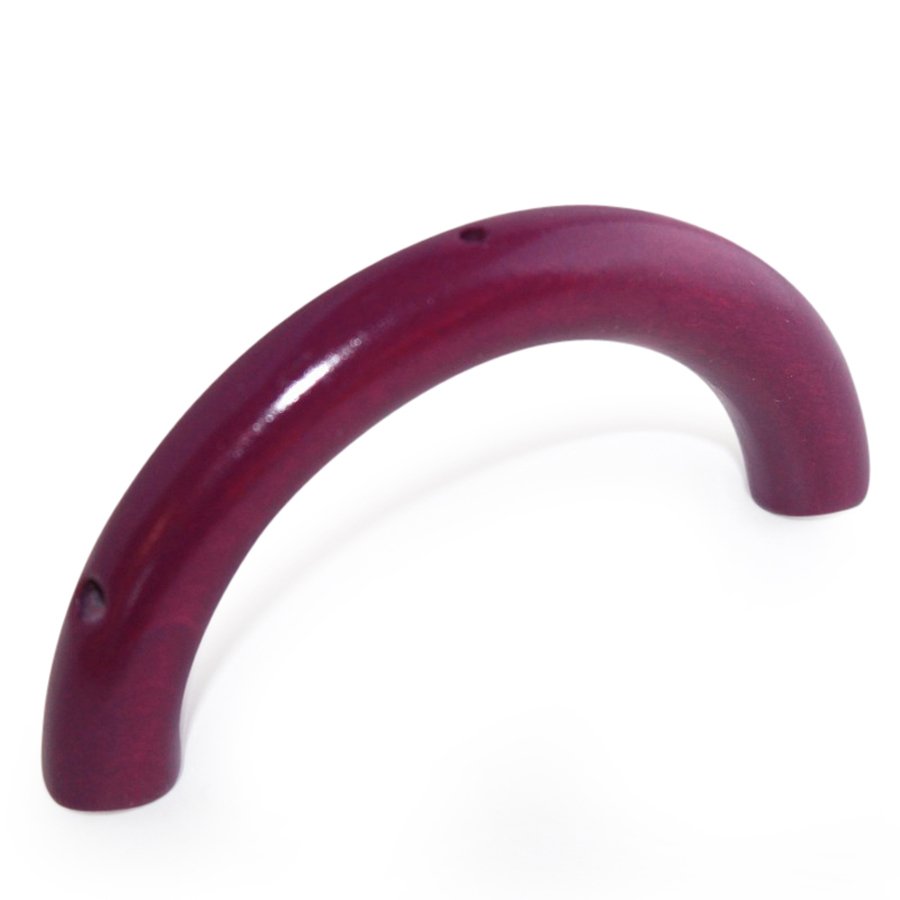 100 mm store halve tr�ringe Purpur