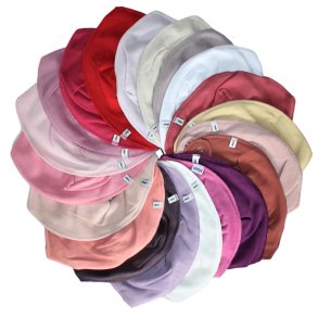 10 stk. Savlesmkke-Bandana-Ass. pigefarver-med/uden navn