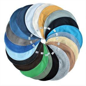 5 stk. Savlesm�kke Runde-Ass. Drengefarver-med/uden navn