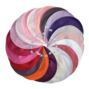 5 stk. Savlesm�kke Runde-Ass. Pigefarver-med/uden navn