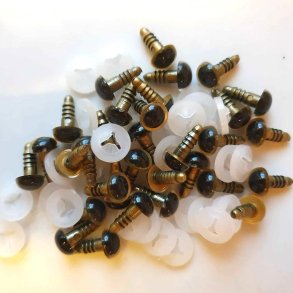 10 par sikkerhedsjne i str. 12 mm, Klar