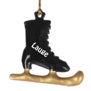 1 stk. julepynt fra Maileg - Skjte - Sort - Med/uden navn