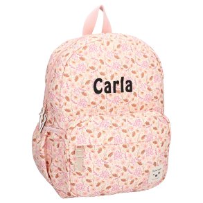Kidzroom Skoletaske - Blomster - med/uden navn