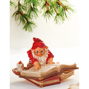 Skovmand med stearinlys