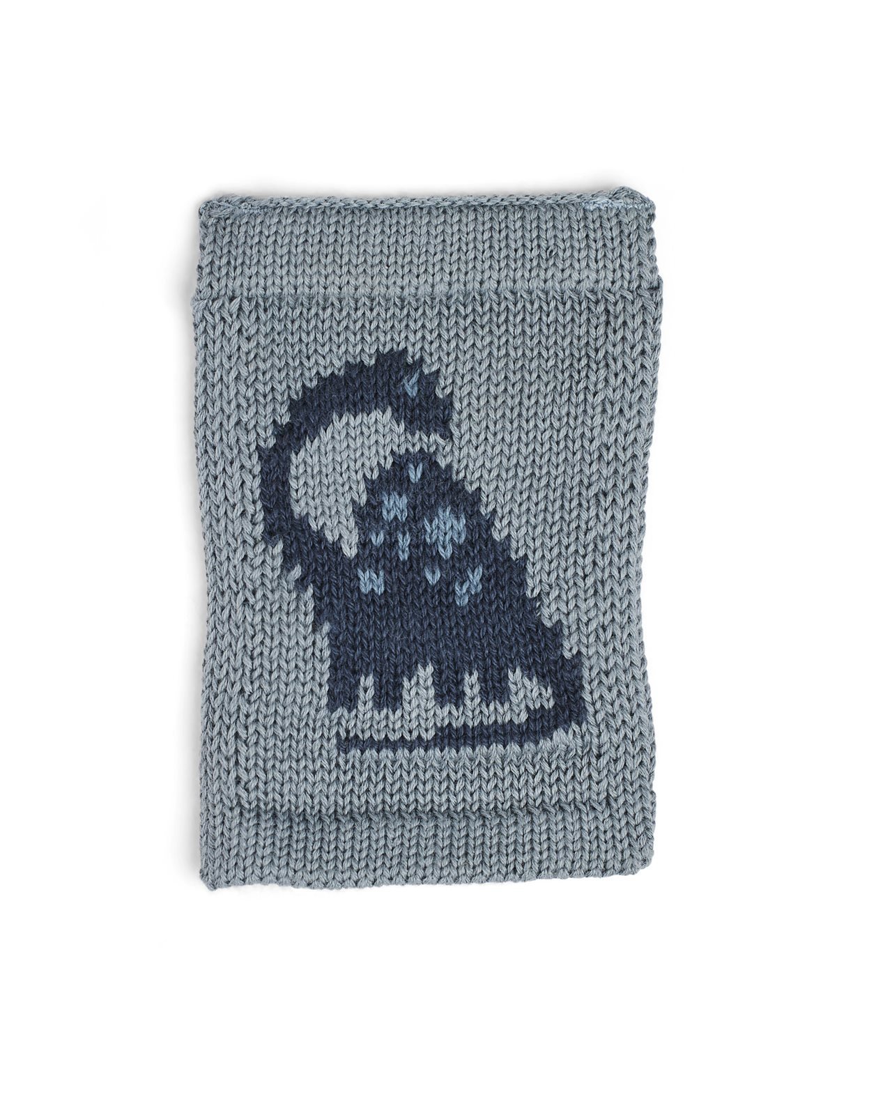 Strikket Dino fra Smallstuff, Bl