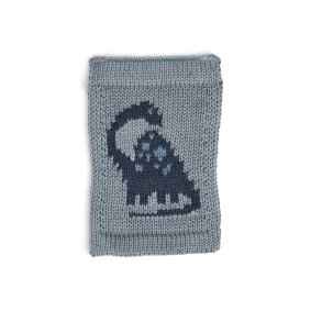 Strikket Dino fra Smallstuff, Bl