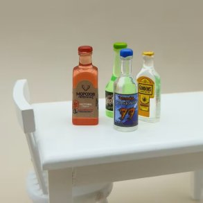 Spiritusflasker 2 stk. - 3 cm