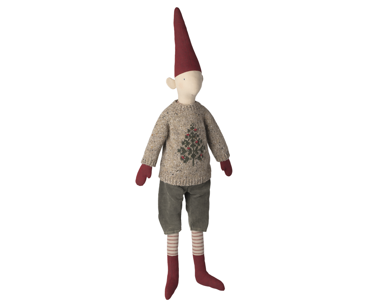 Maileg Nisse, str. 5 - Dreng - Strikket Sweater