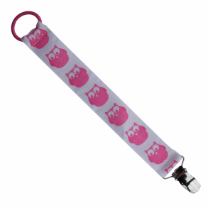 Sy selv sutteholder- Pink ugle