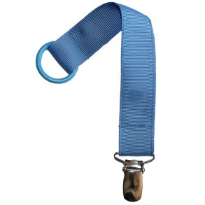 Sutteholder med navn - Himmelbl