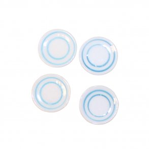 4 stk. Tallerkner til nissen