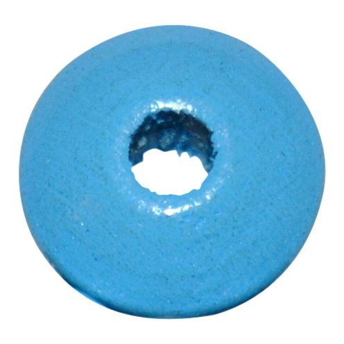 10 stk. - 14 mm linse tr�perle Lysebl�