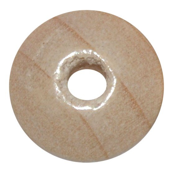 20 stk. - 10 mm linse tr�perler Natur