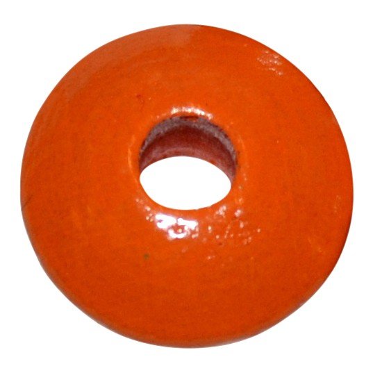 20 stk. - 10 mm linse tr�perler Orange