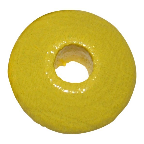 10 stk. - 14 mm linse tr�perle Solgul