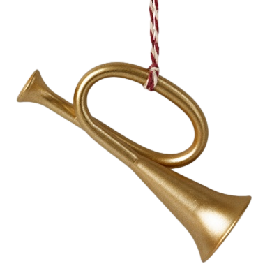 1 stk.  Julepynt trompet fra Maileg, V�lg farve Guld