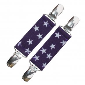 Vanteholdere - Lilla med stjerner