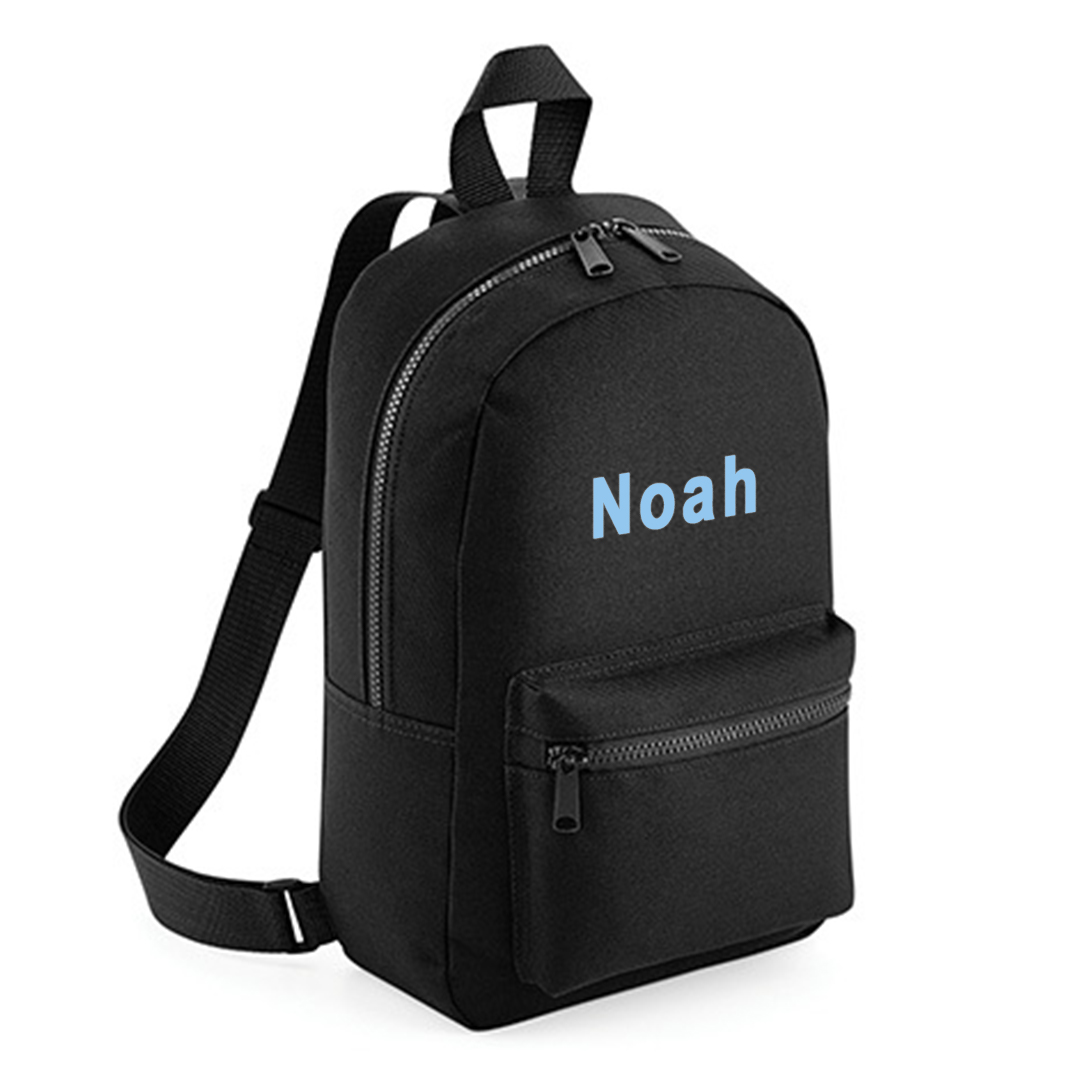 Børnerygsæk, Sort -med/uden navn